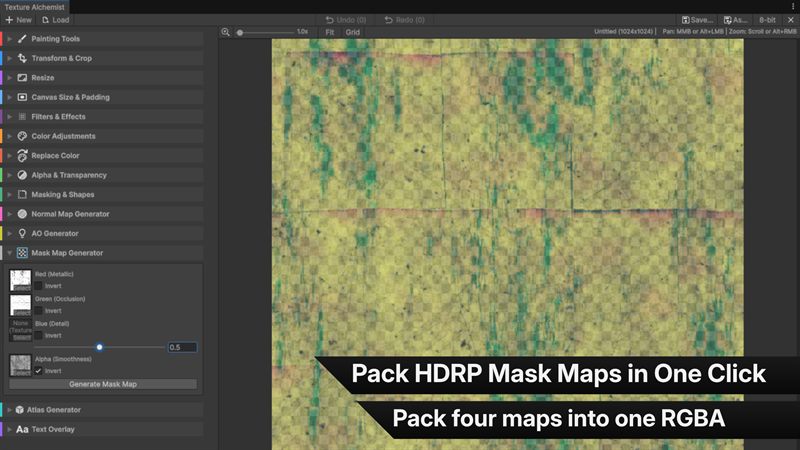 Mask map generation